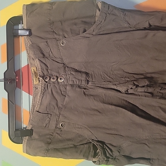 Gee Gee Sport Women's Green Cargo Style Pants Size 12 - Picture 2 of 10